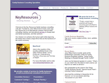 Tablet Screenshot of familybusinessconsulting.com